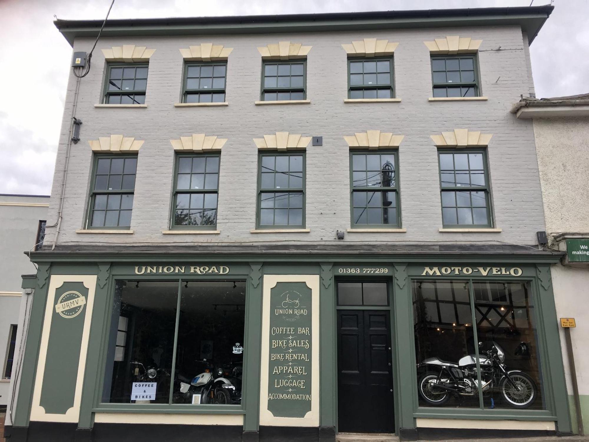 Union Road Moto Velo Accommodation Crediton Eksteriør bilde